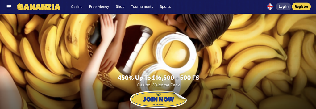 Bananzia Casino – Best Non UK Casino of the Month